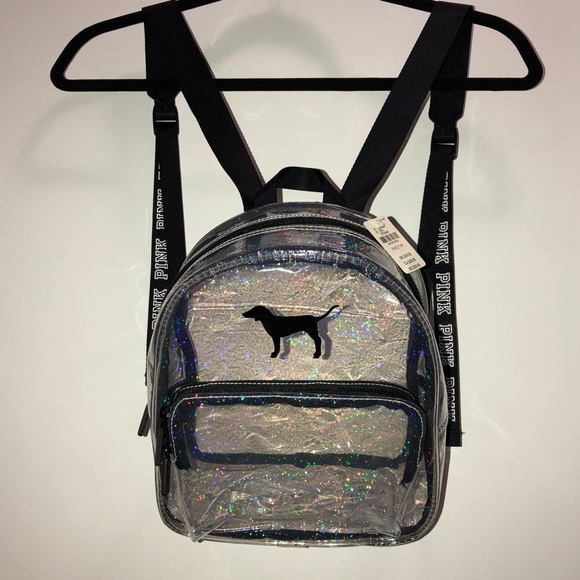 PINK Victoria's Secret Handbags - Vs pink glitter backpack